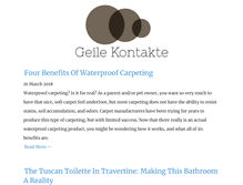 Tablet Screenshot of geile-kontakte.com